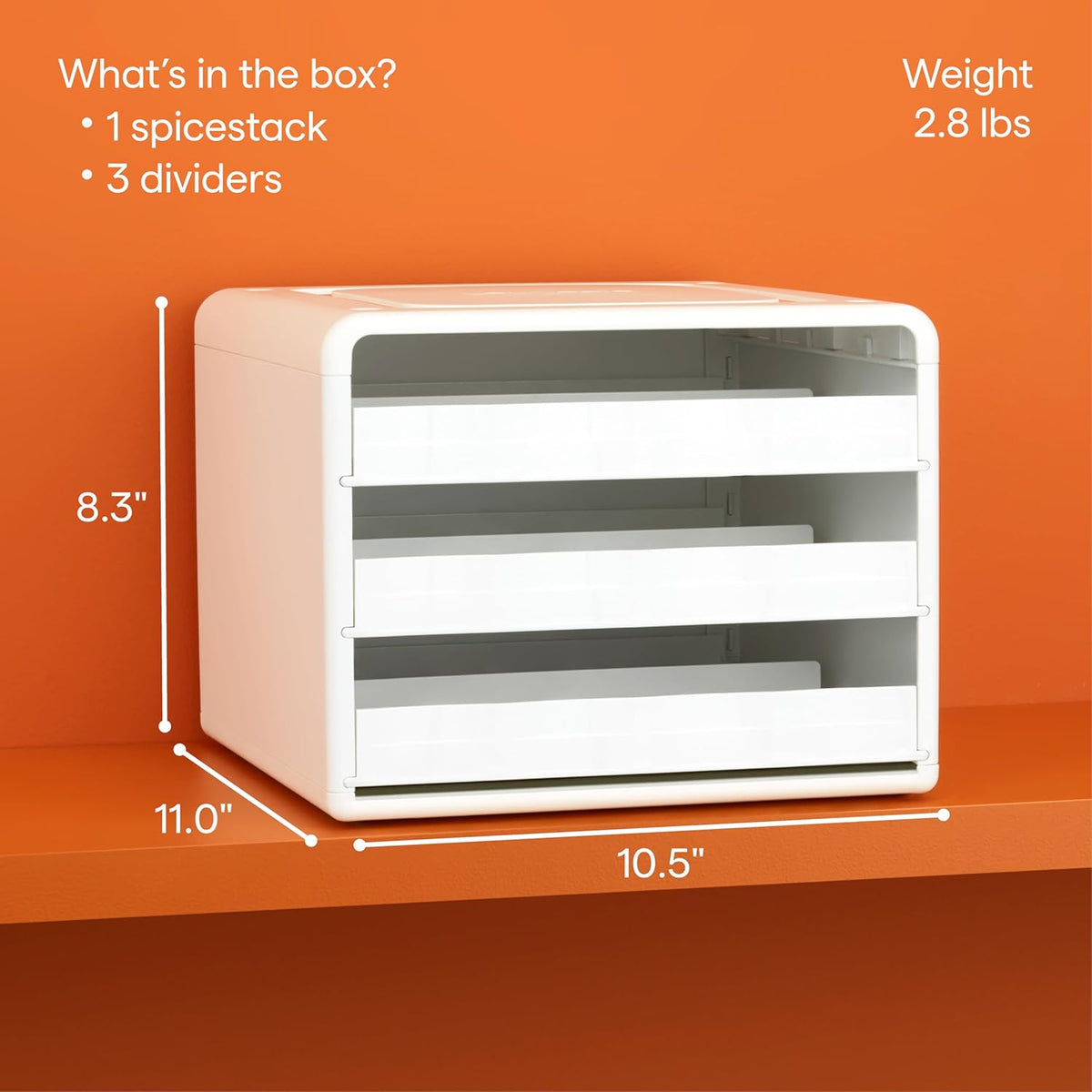 Southern Season YouCopia ShelfSteps Adjustable Spice Organizer