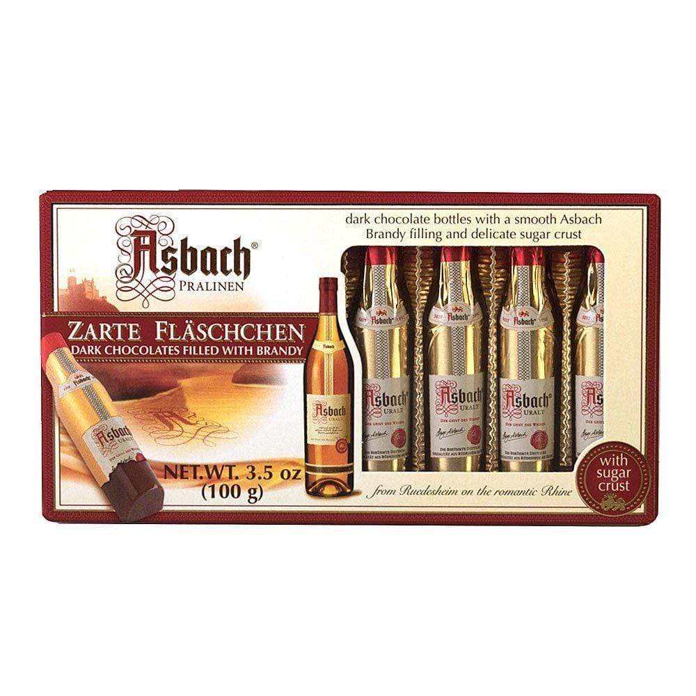 Asbach Asbach Zarte Flaschen Dark Chocolates Filled with Brandy