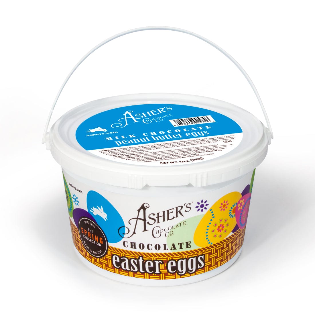 Asher's Asher's Milk Chocolate Peanut Butter Easter Pail