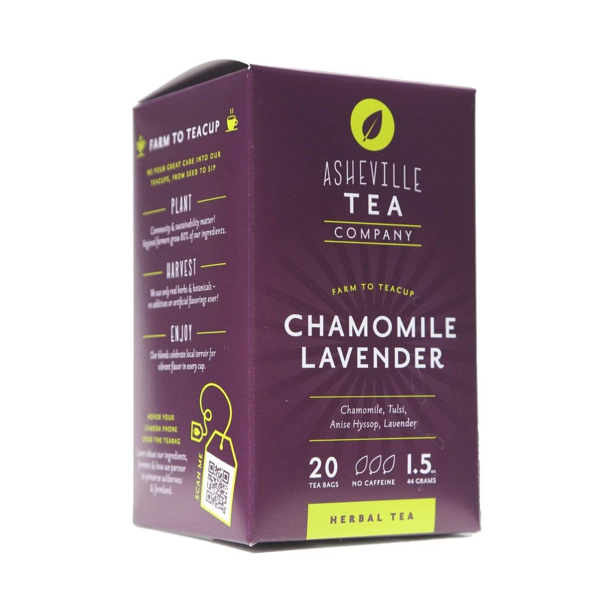 Asheville Tea Company Chamomile Lavender Tea - Tea
