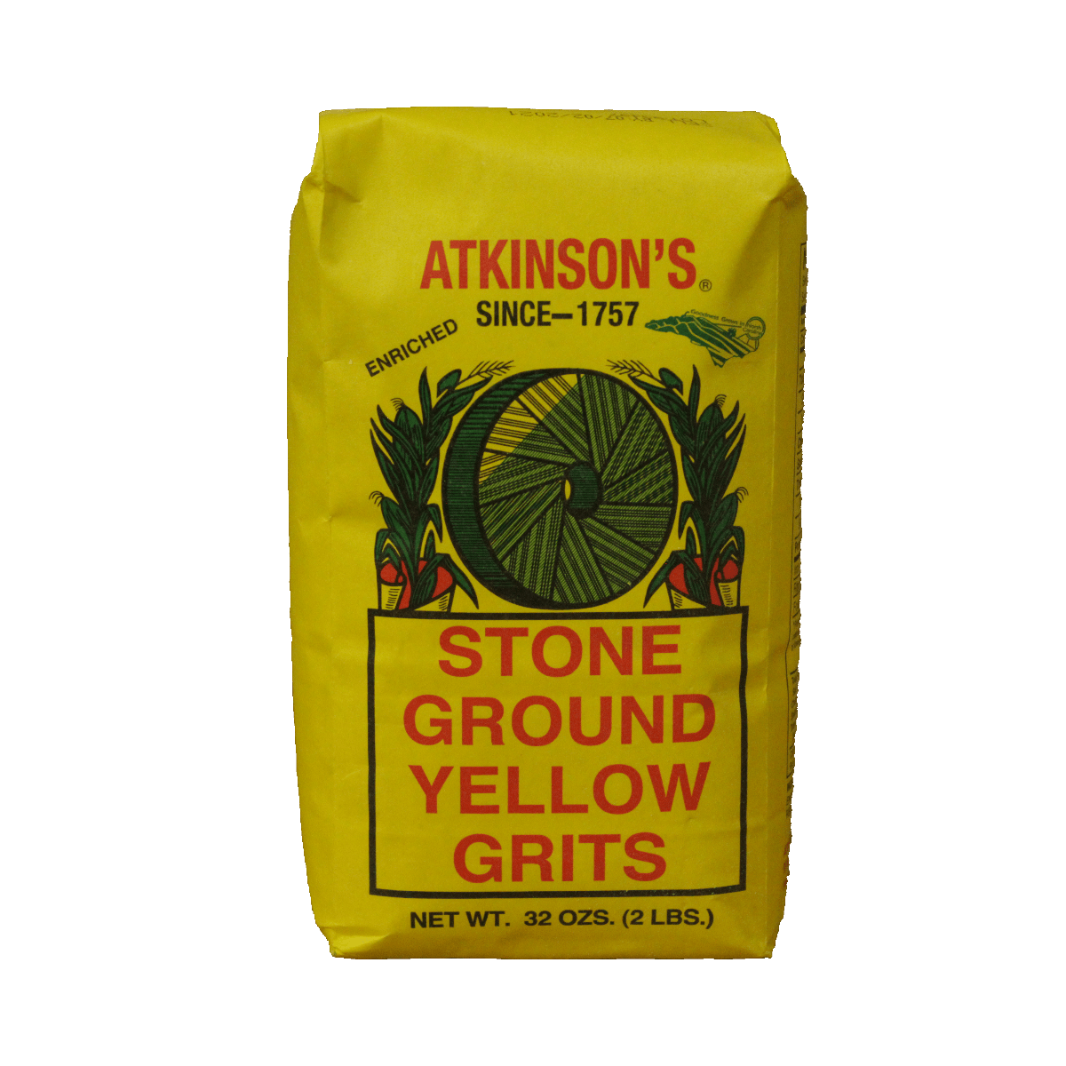 Atkinson s Stone Ground Yellow Grits 2 lb Southern Season