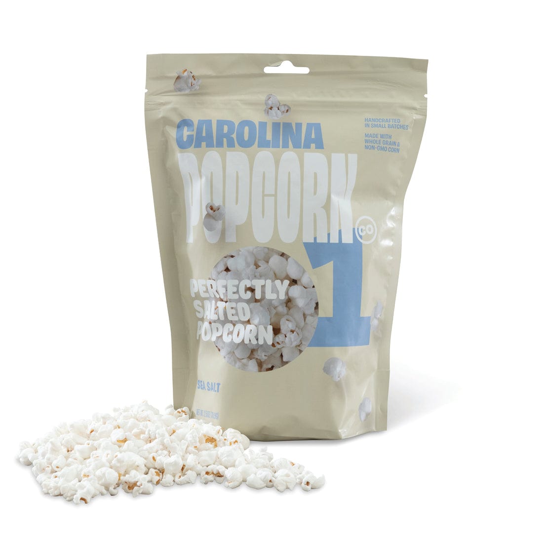 Carolina Popcorn Co. Sea Salt Popcorn 2.5 oz - Popcorn
