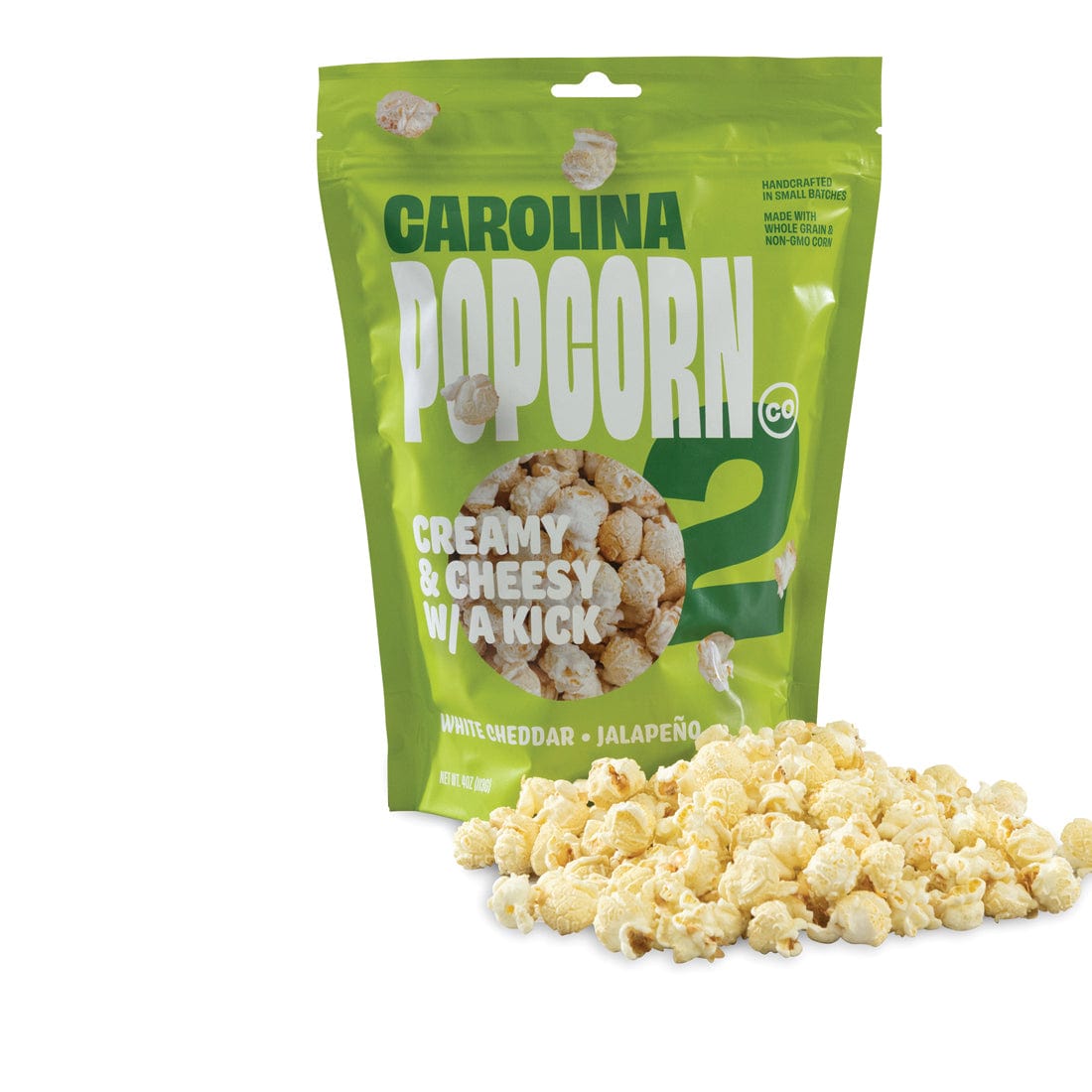 Carolina Popcorn Co. Carolina Popcorn Co. White Cheddar Jalapeno Popcorn 4 oz