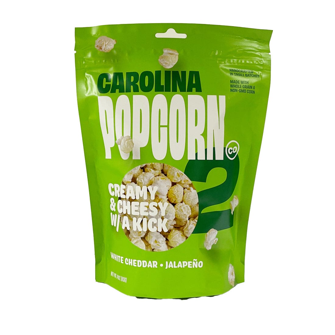 Carolina Popcorn Co. White Cheddar Jalapeno Popcorn 4 oz - Popcorn