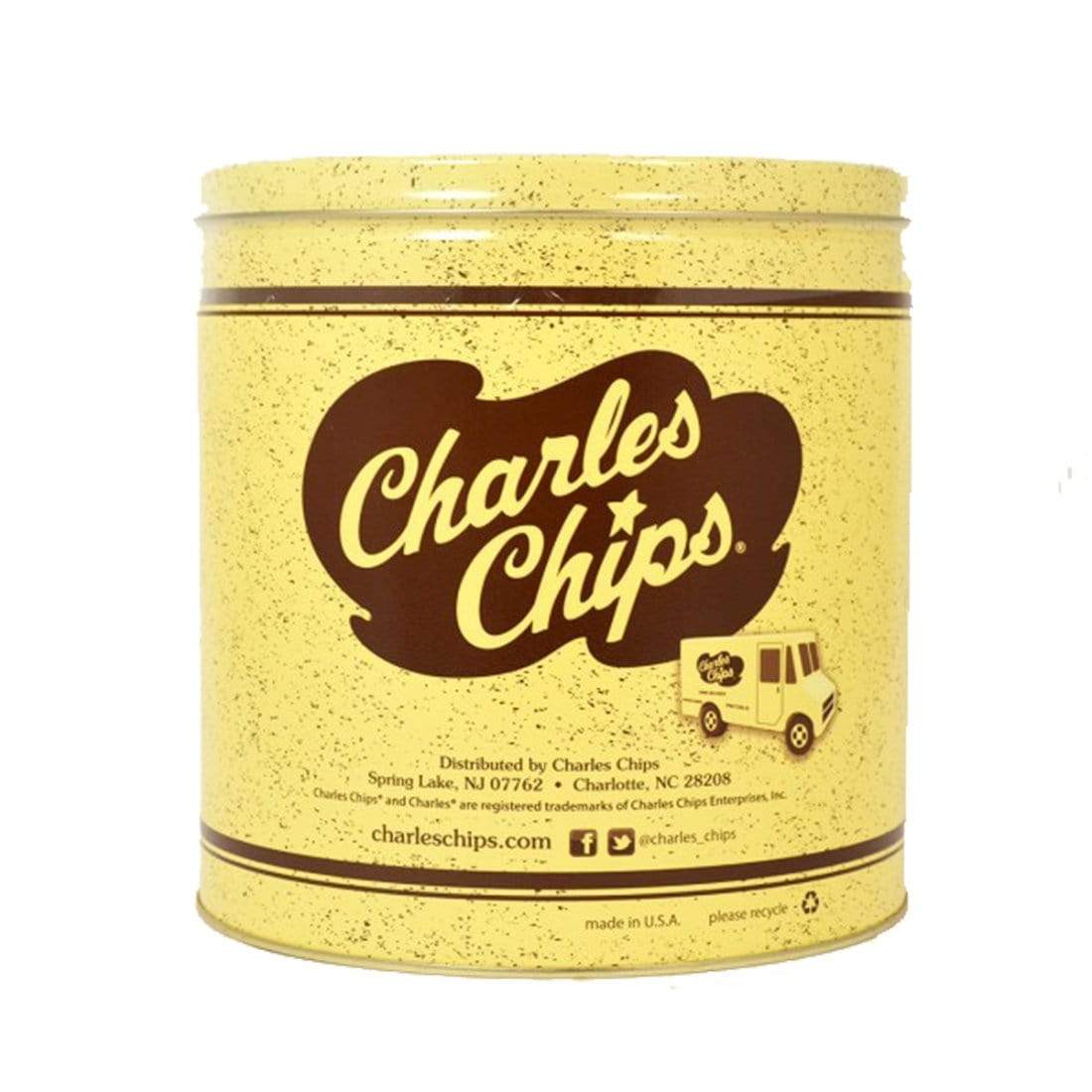 Charles Chips Salted 16 oz Gift Tin - Chips