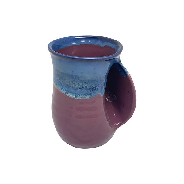 Clay in Motion Clay in Motion Handwarmer Mug - Right Handed - Purple Passion