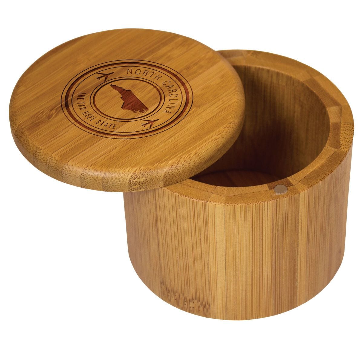 Totally Bamboo Destination North Carolina Salt & Storage Box