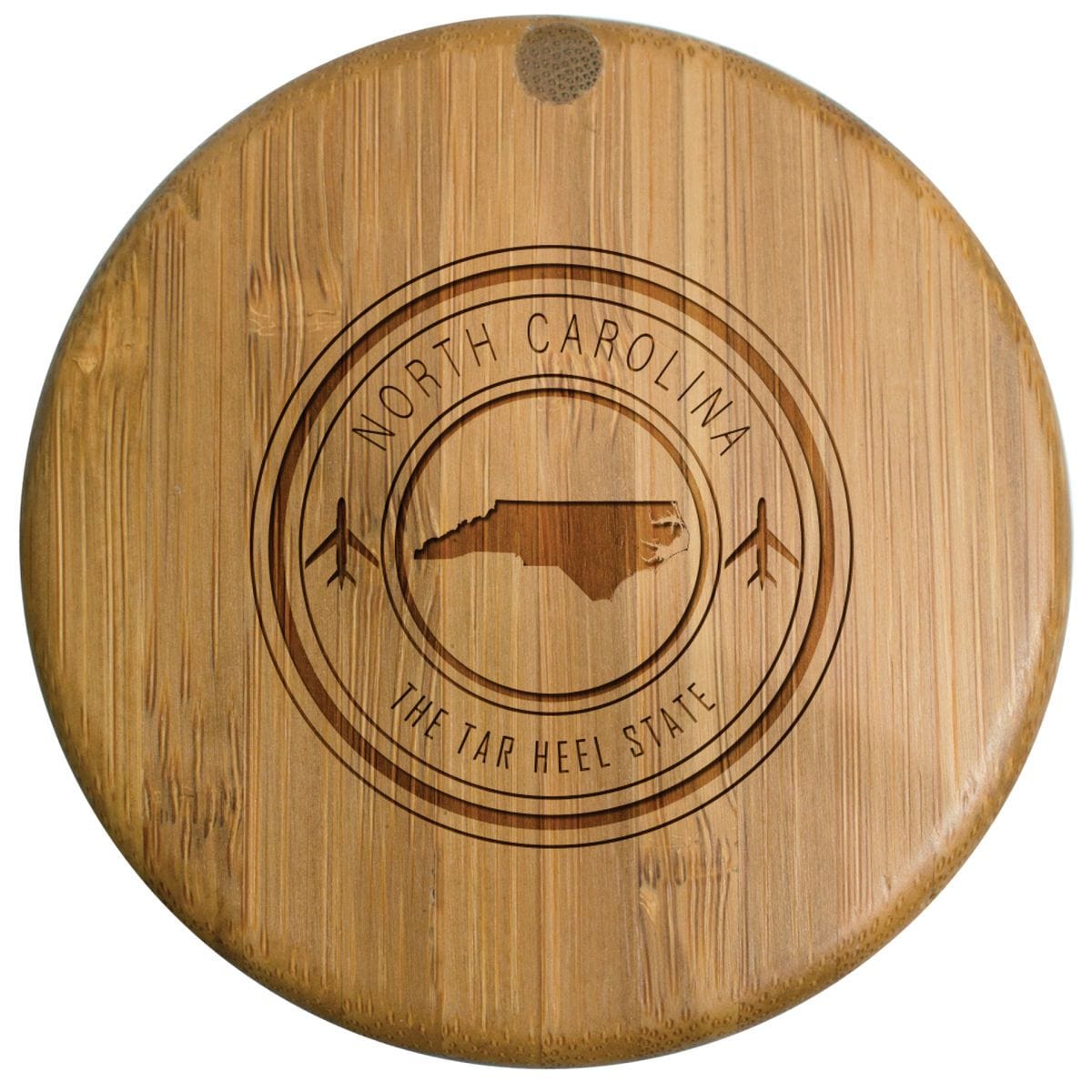 Totally Bamboo Destination North Carolina Salt & Storage Box