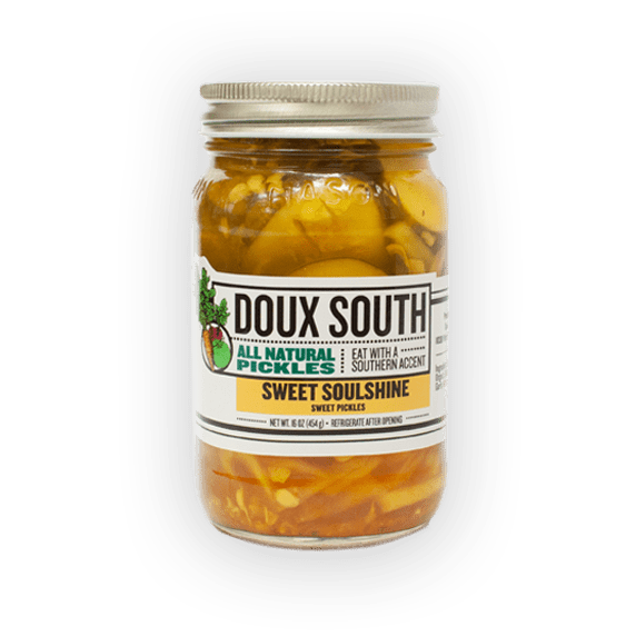 Doux South Doux South Sweet Soulshine Pickles 16 oz