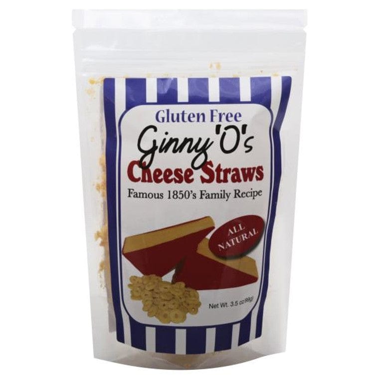 Ginny O's Gluten Free Cheese Straws 3.5 oz - Cheese Straws