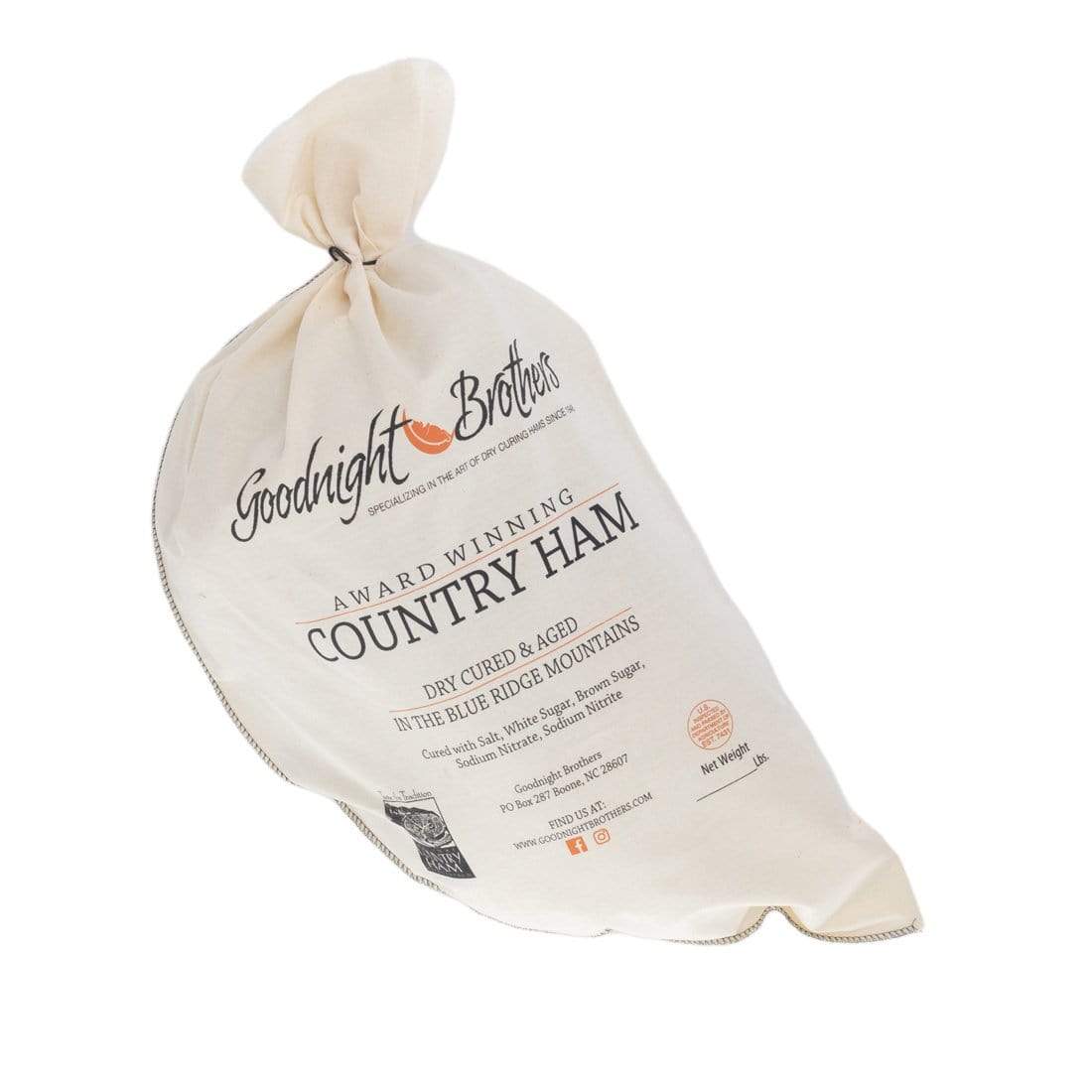 Goodnight Brothers Goodnight Brothers Whole Country Ham 16 - 18 lbs