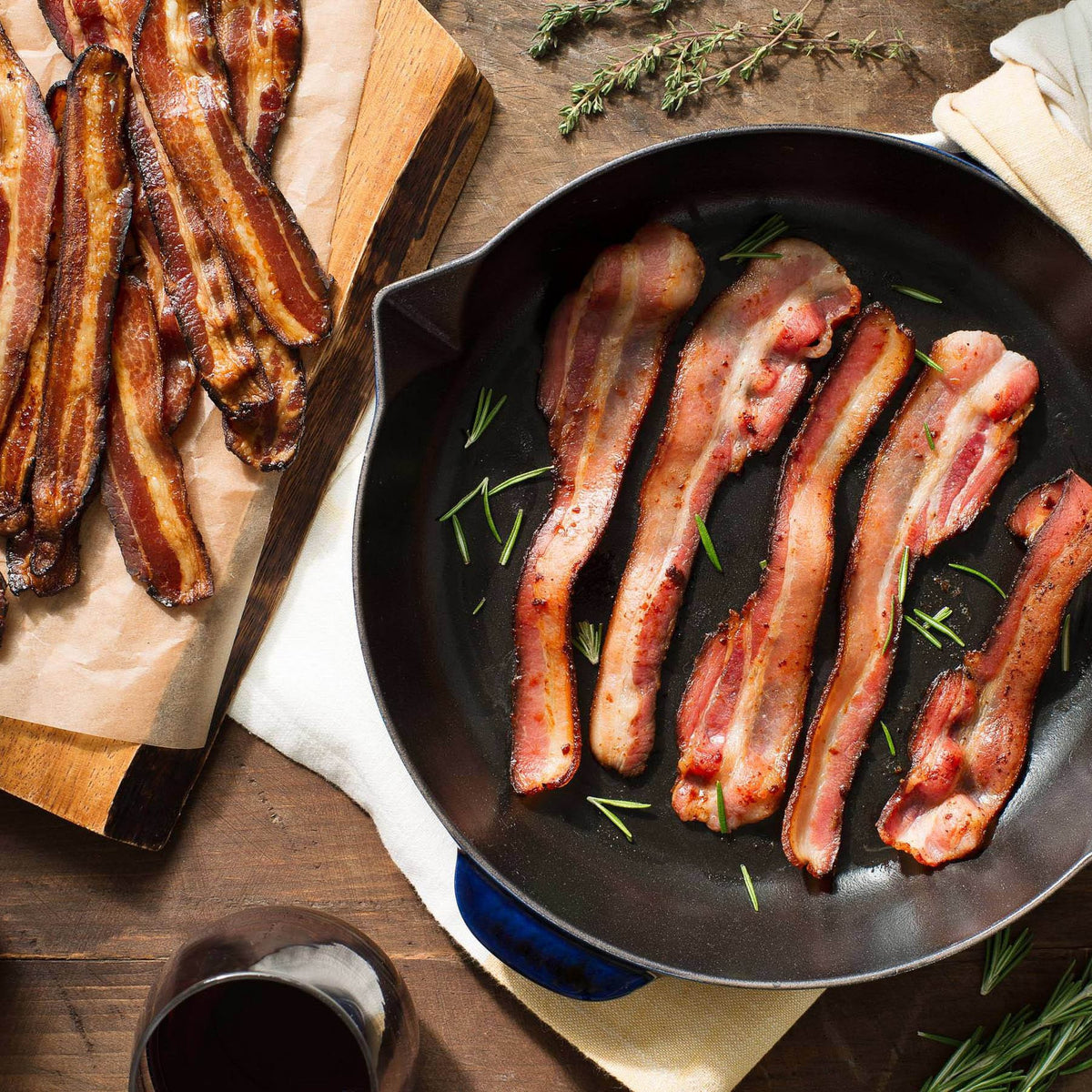 Goodnight Brothers Goodnight’s Thick Cut Hickory Smoked Dry Cured Bacon 12 oz