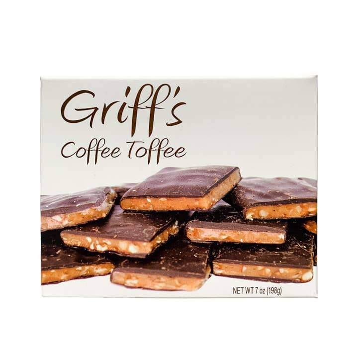 Chapel Hill Toffee Griff&#39;s Coffee Toffee 7 oz