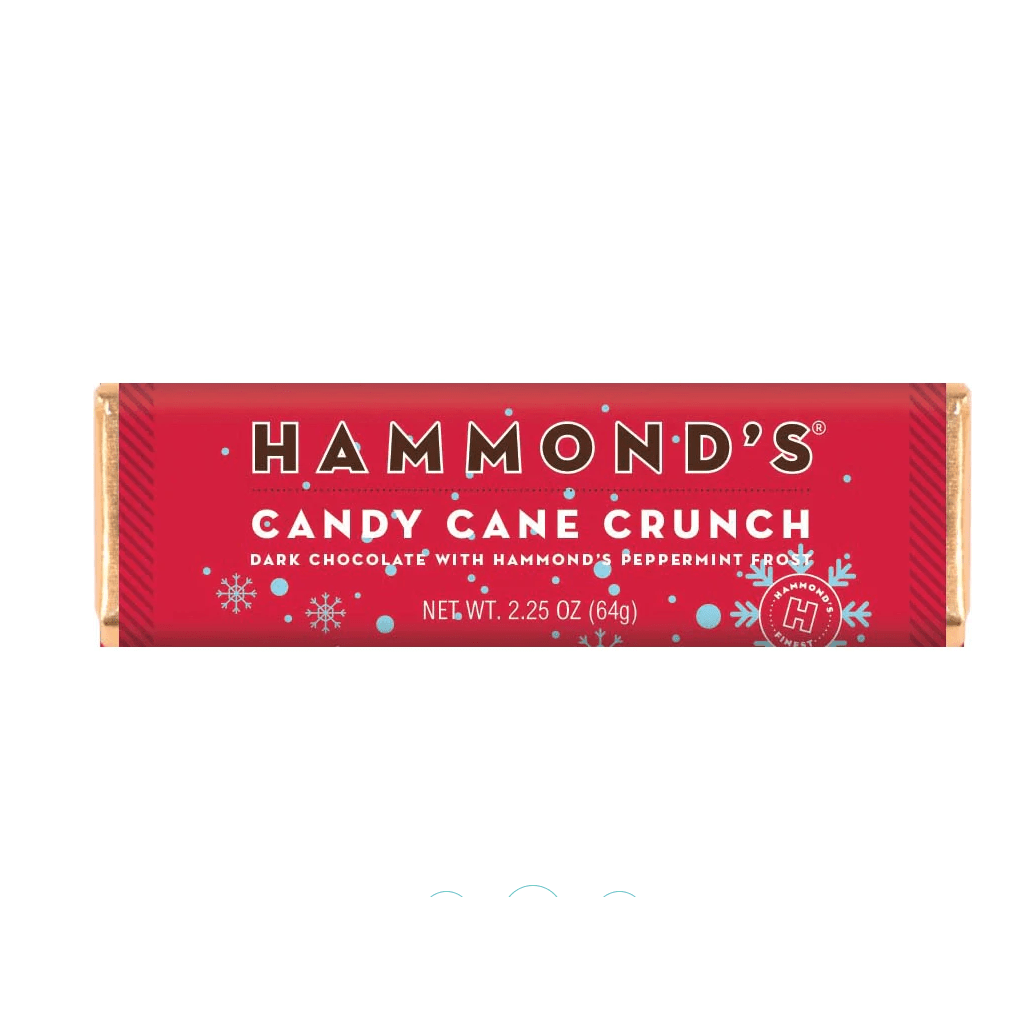 Hammonds Hammond's Candy Cane Crunch Bar 2.25 oz