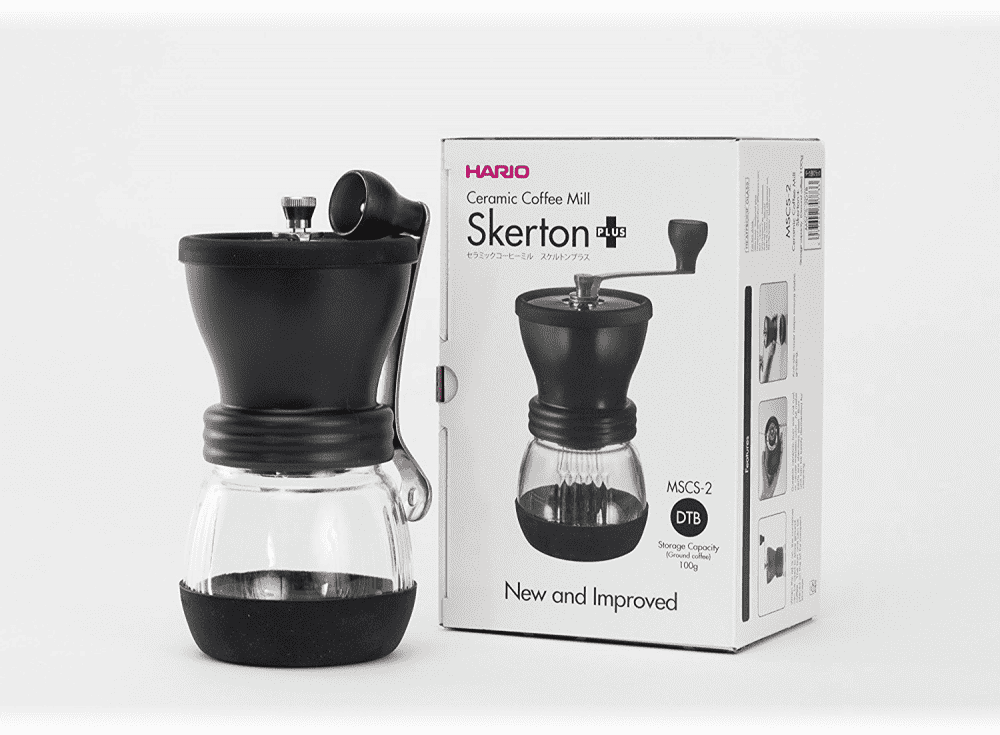 Hario Black Ceramic Coffee Grinder - Coffee Accessories