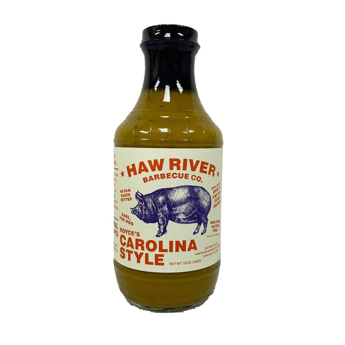 Haw River Barbecue Co. Royce's Carolina Style BBQ Sauce - BBQ Sauce