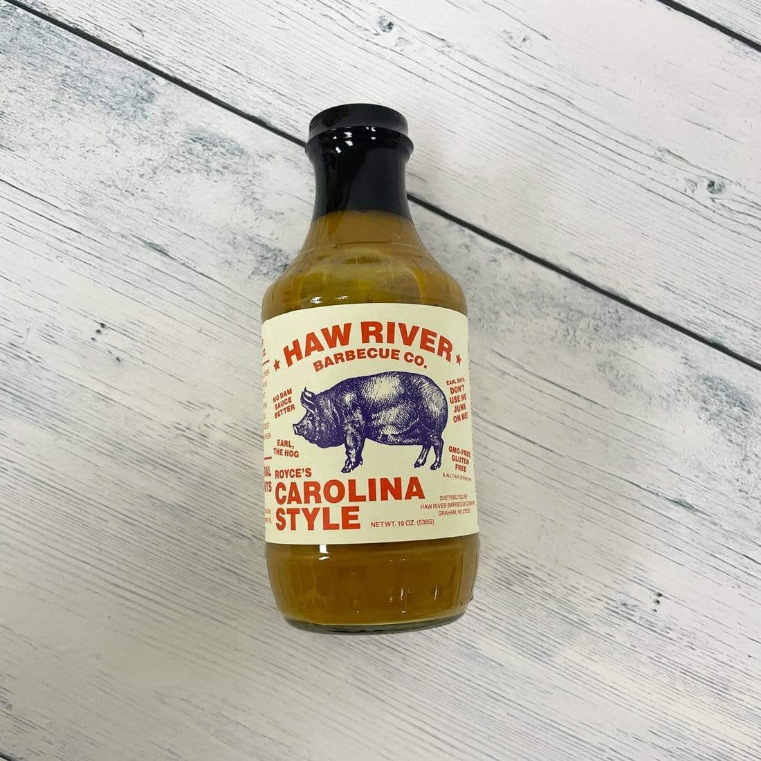 Haw River Barbecue Co. Royce's Carolina Style BBQ Sauce - BBQ Sauce