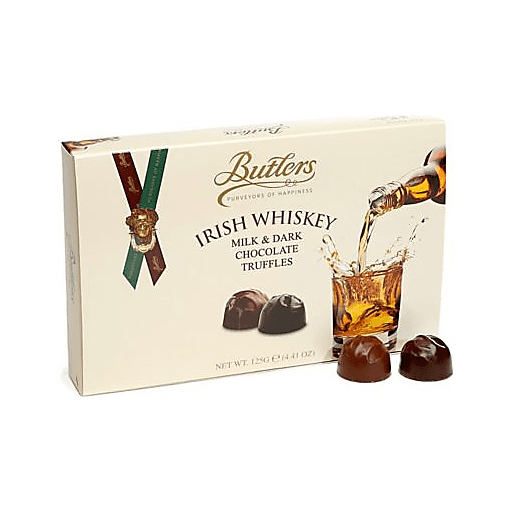 Butler's Irish Whisky Milk & Dark Chocolate Truffles Gift Box
