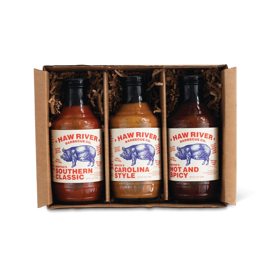 Local BBQ Sauce Sampler - Gift Basket