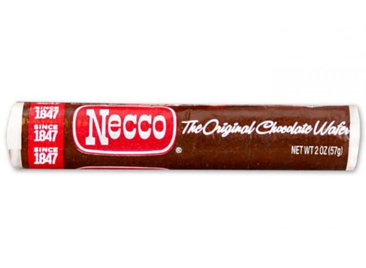 Necco Chocolate Wafers Single Roll - 2 oz - Old Fashioned Candy