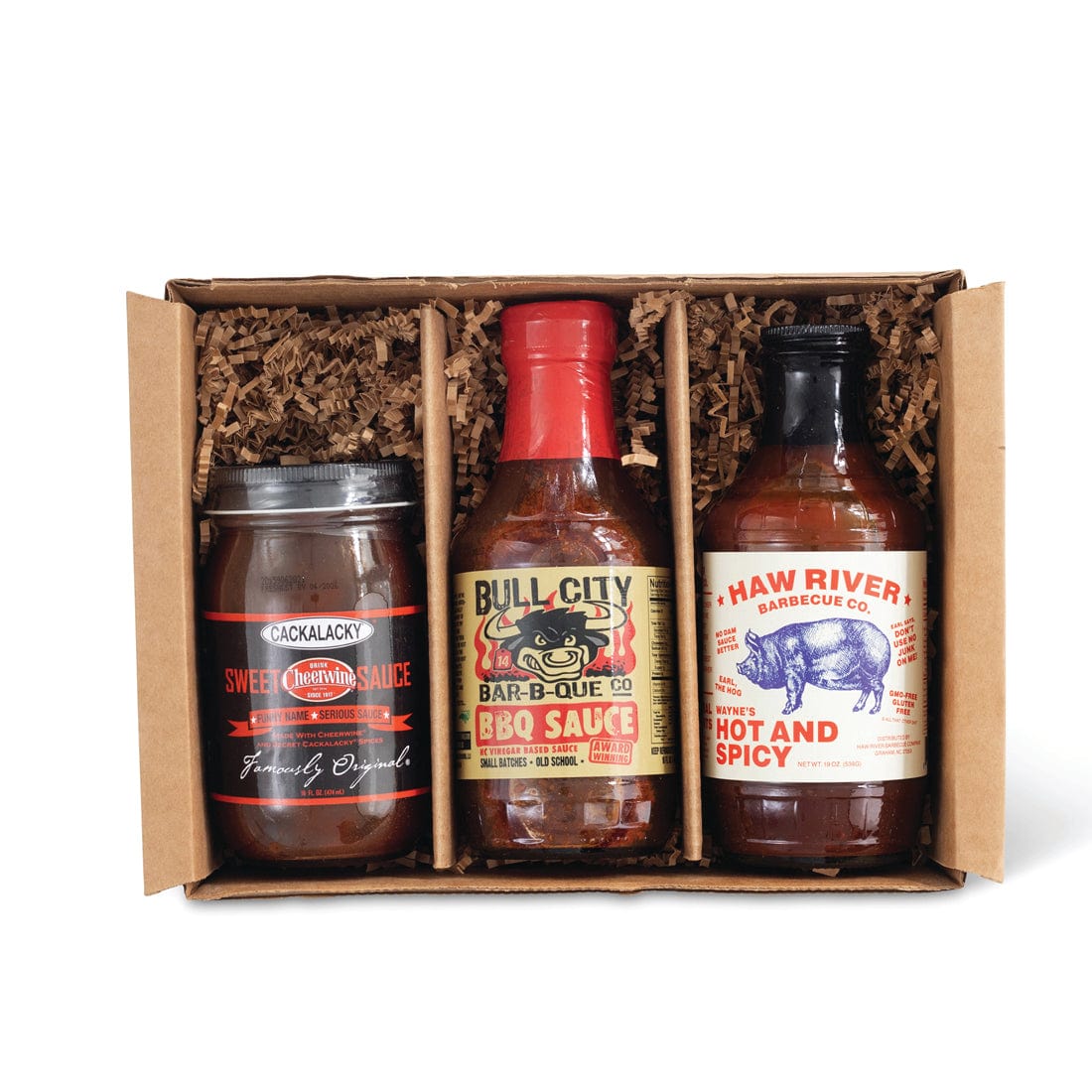 North Carolina BBQ Sauce Sampler - Gift Basket