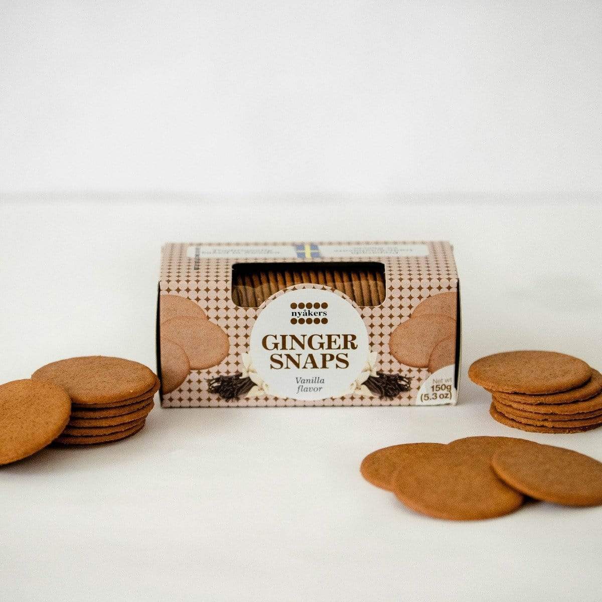 Nyakers Nyaker's Gingersnaps Vanilla Cookies 5.3 oz