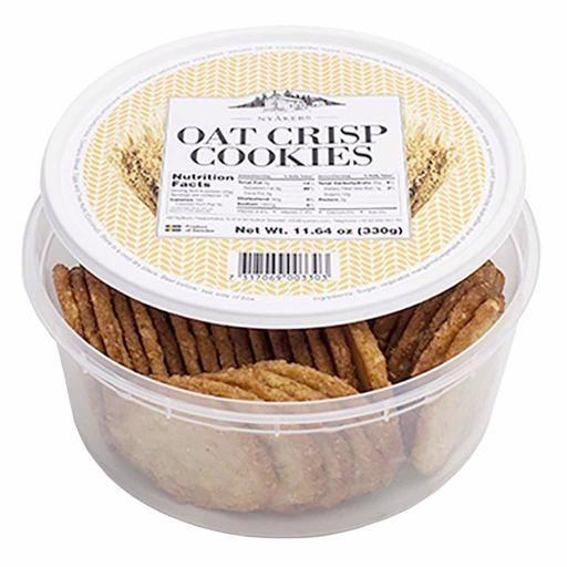 Nyakers Oat Crisp Cookies 11.64 oz - Cookies