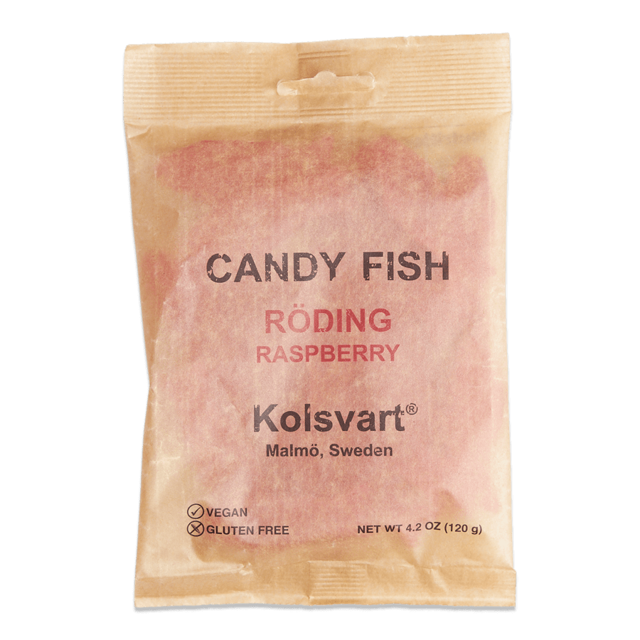 Southern Season Piggvar Roding Raspberry Swedish Fish 4.2 oz