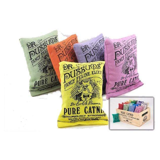 Pure Catnip Small Sack Assorted Colors - Novelty