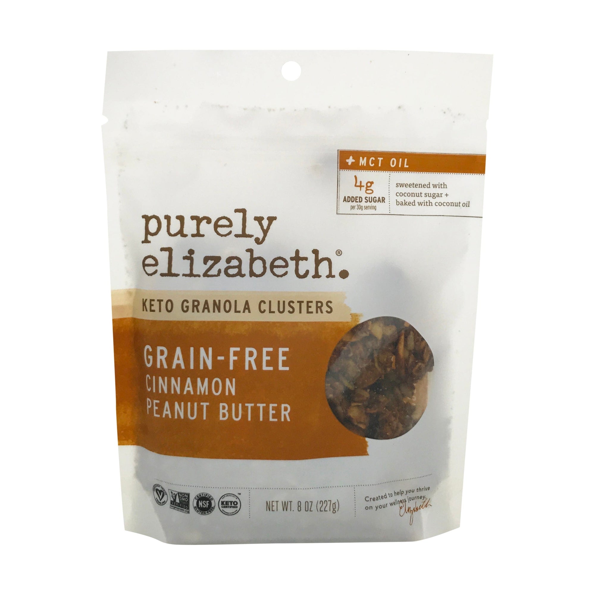 Purely Elizabeth Purely Elizabeth Peanut Butter Cinnamon Grain Free Granola