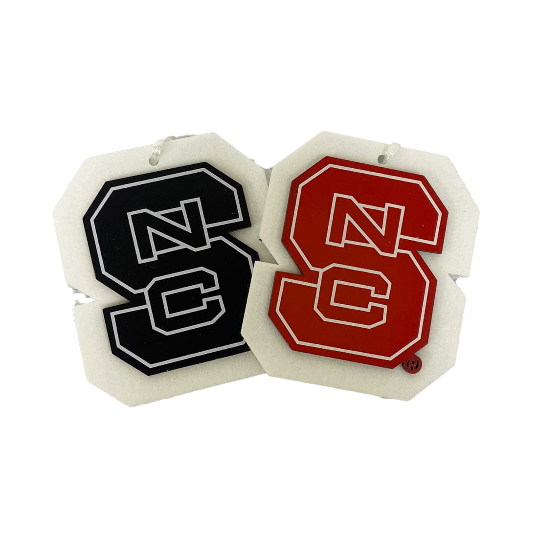 Santa's Workshop 4.25in NC State Logo Ornament - Collegiate Decoration