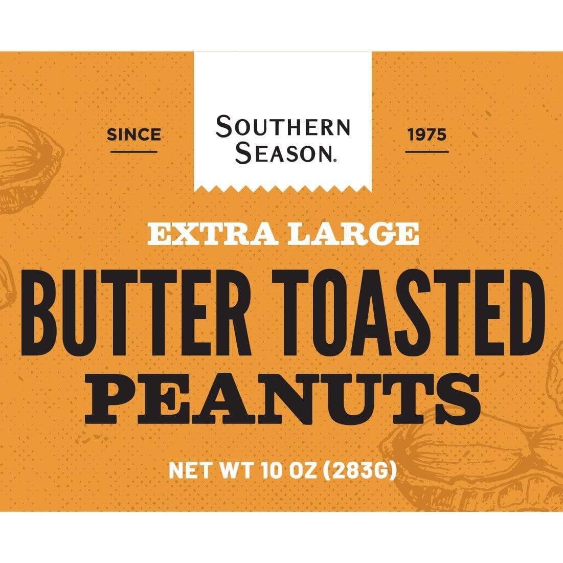 Southern Season Butter Toasted Peanuts 10 oz - Nuts