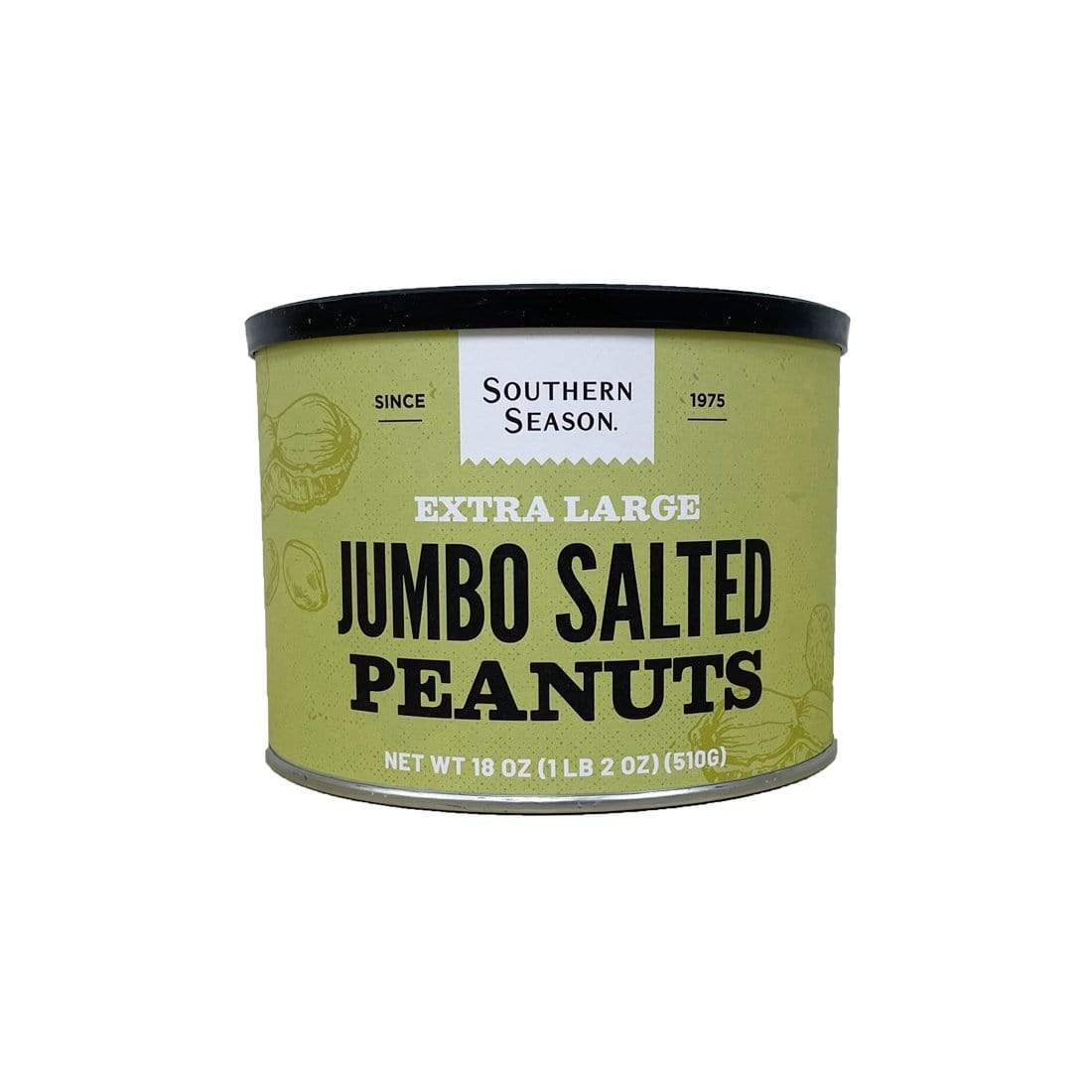 Southern Season Jumbo Salted Peanuts 18 oz - Nuts
