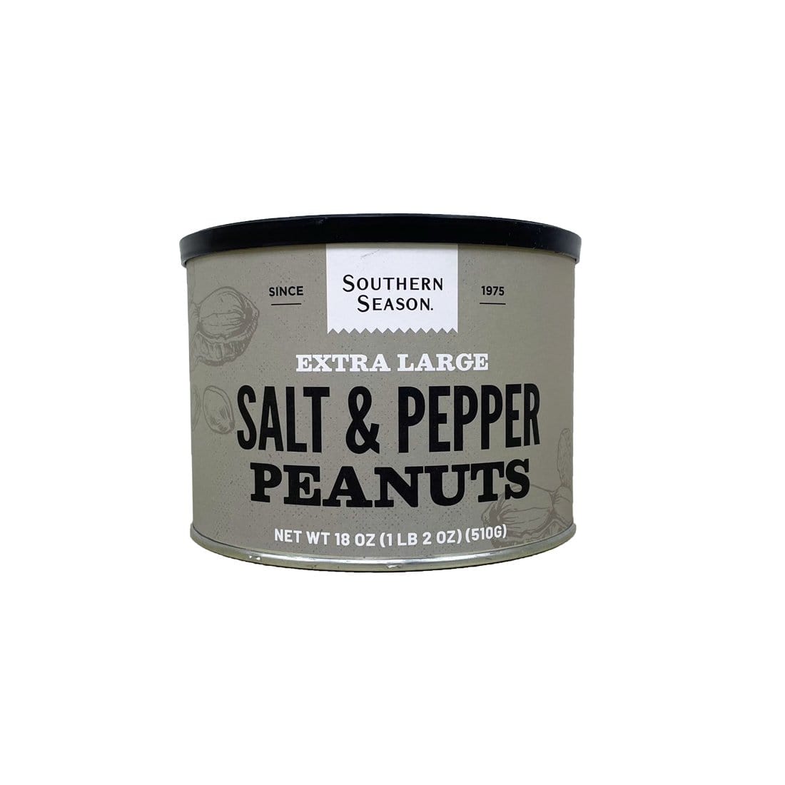 Southern Season Salt &amp; Pepper Peanuts 18 oz - Nuts