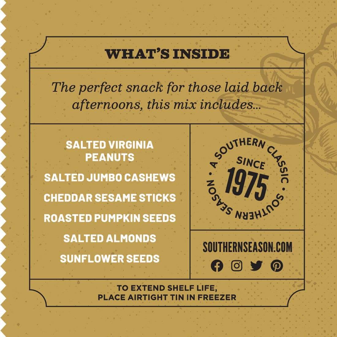 Southern Season Tailgate Snack Mix 9 oz