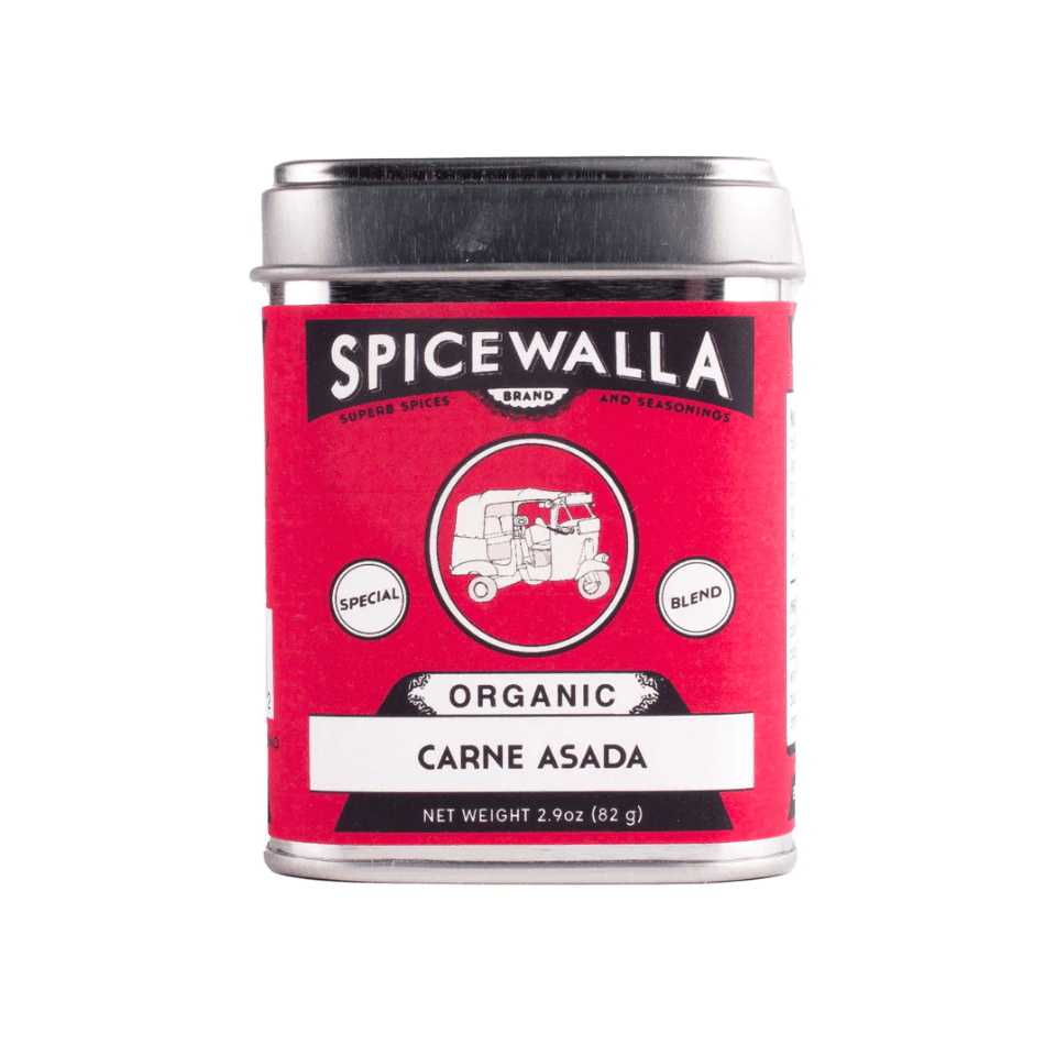 Spicewalla Organic Carne Asada Rub Tin - Spices