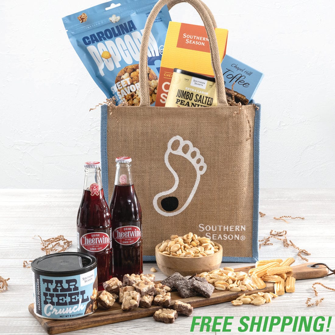 Southern Tar Heel Gift Tote - Large