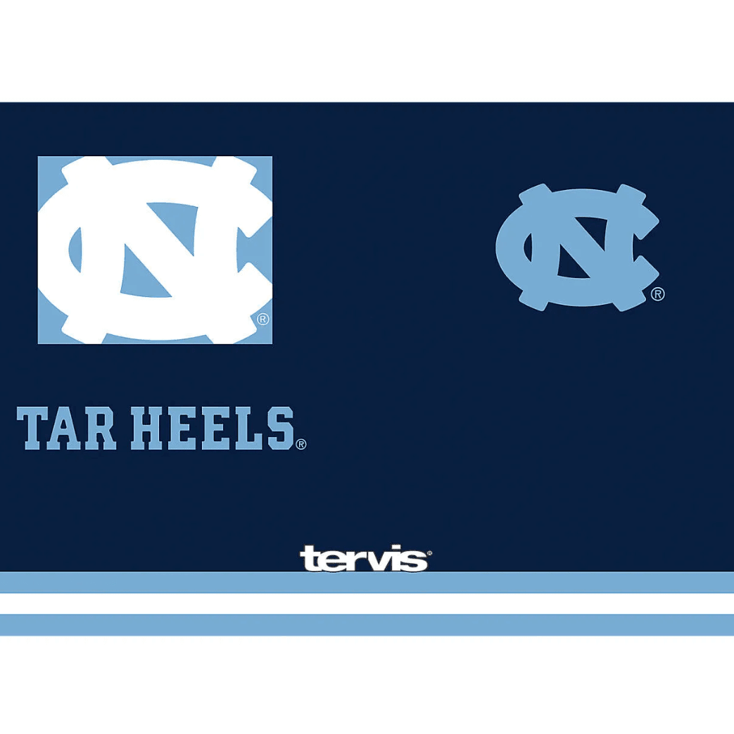 Tervis Stainless Steel 20 oz North Carolina Tar Heels Blocked Tumbler with Slider Lid - Drinkware