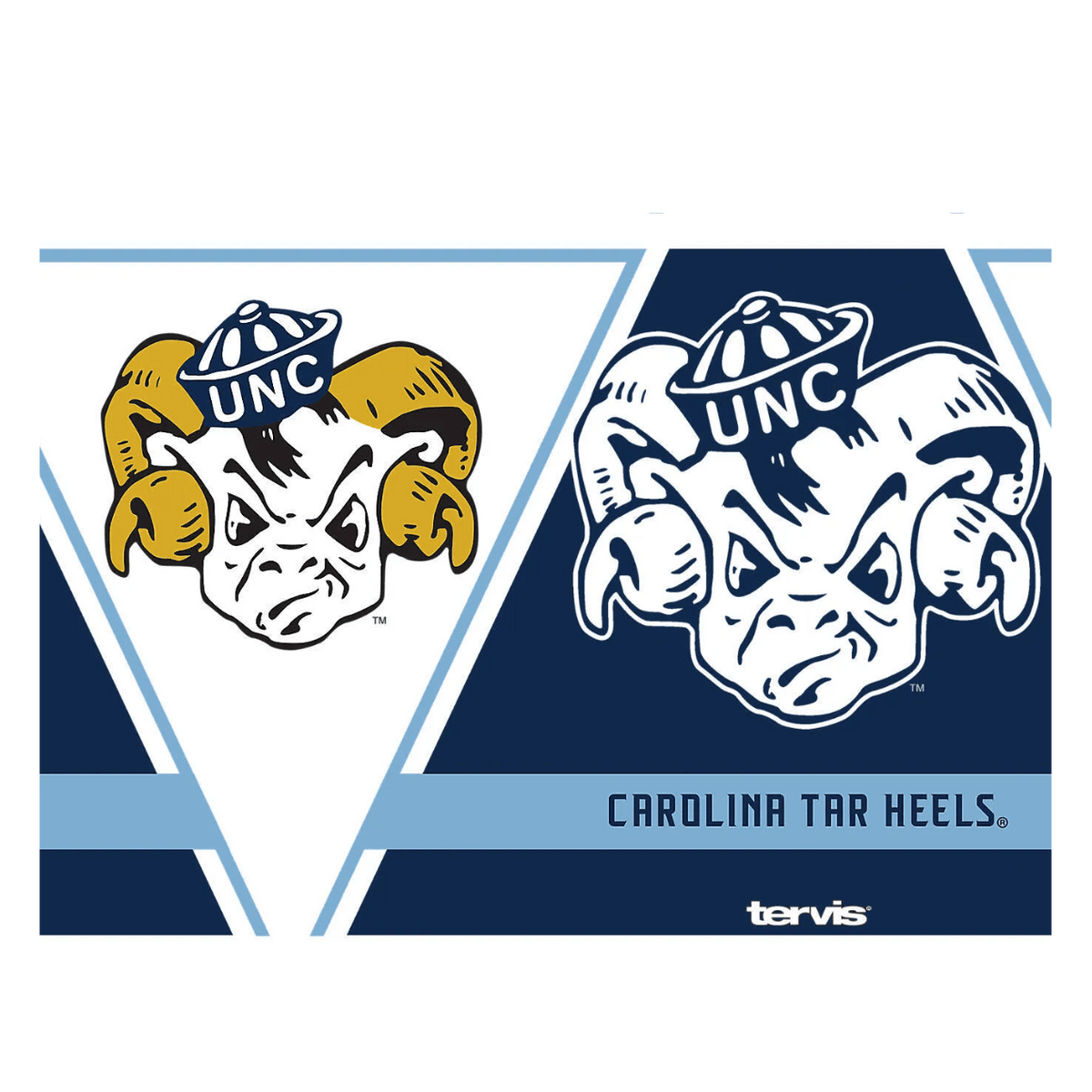 Tervis Tumbler Tervis Stainless Steel 20 oz North Carolina Tar Heels Vault Tumbler with Slider Lid