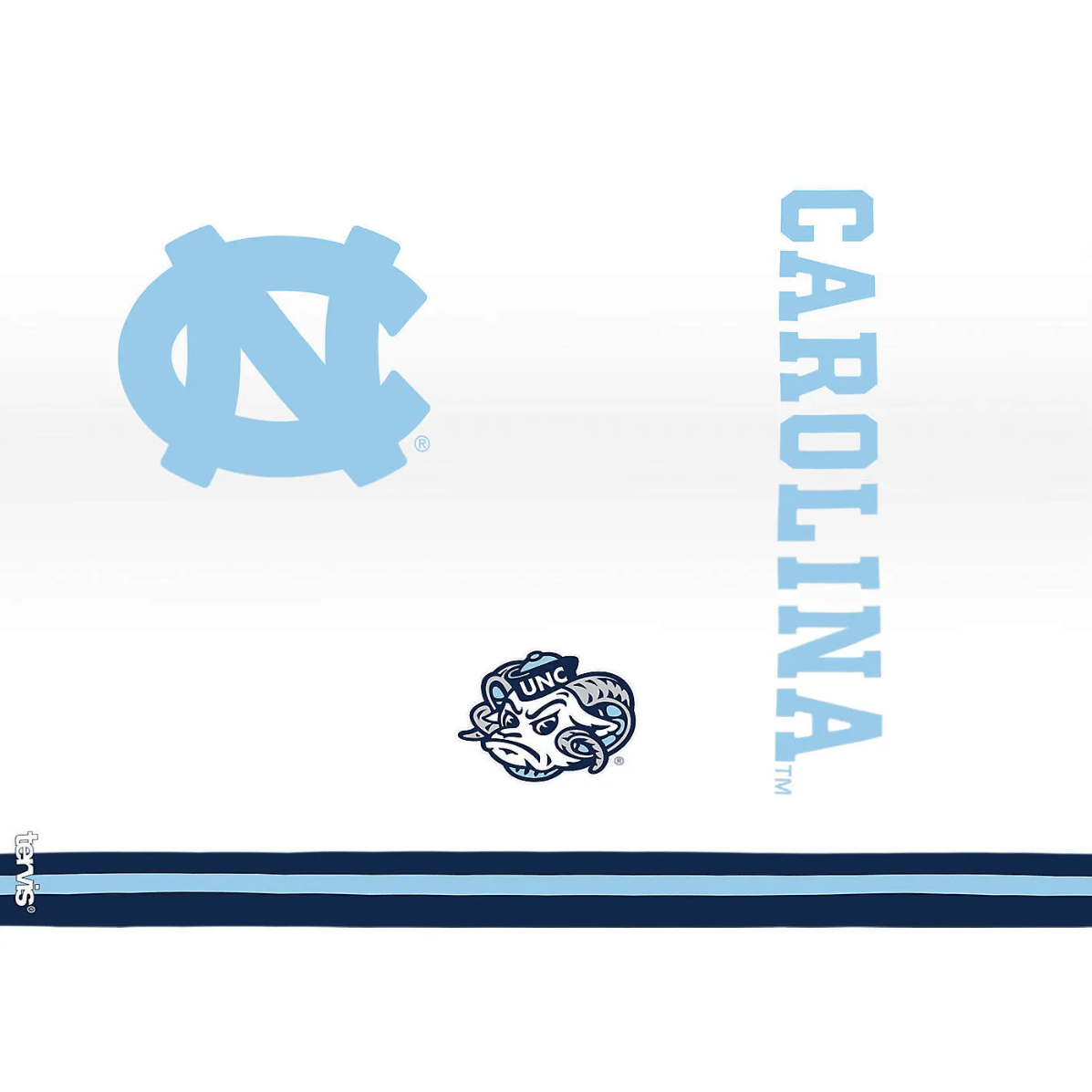 Tervis Tumbler Tervis Tumbler 16 oz North Carolina Tar Heels Arctic Tumbler with Navy Lid