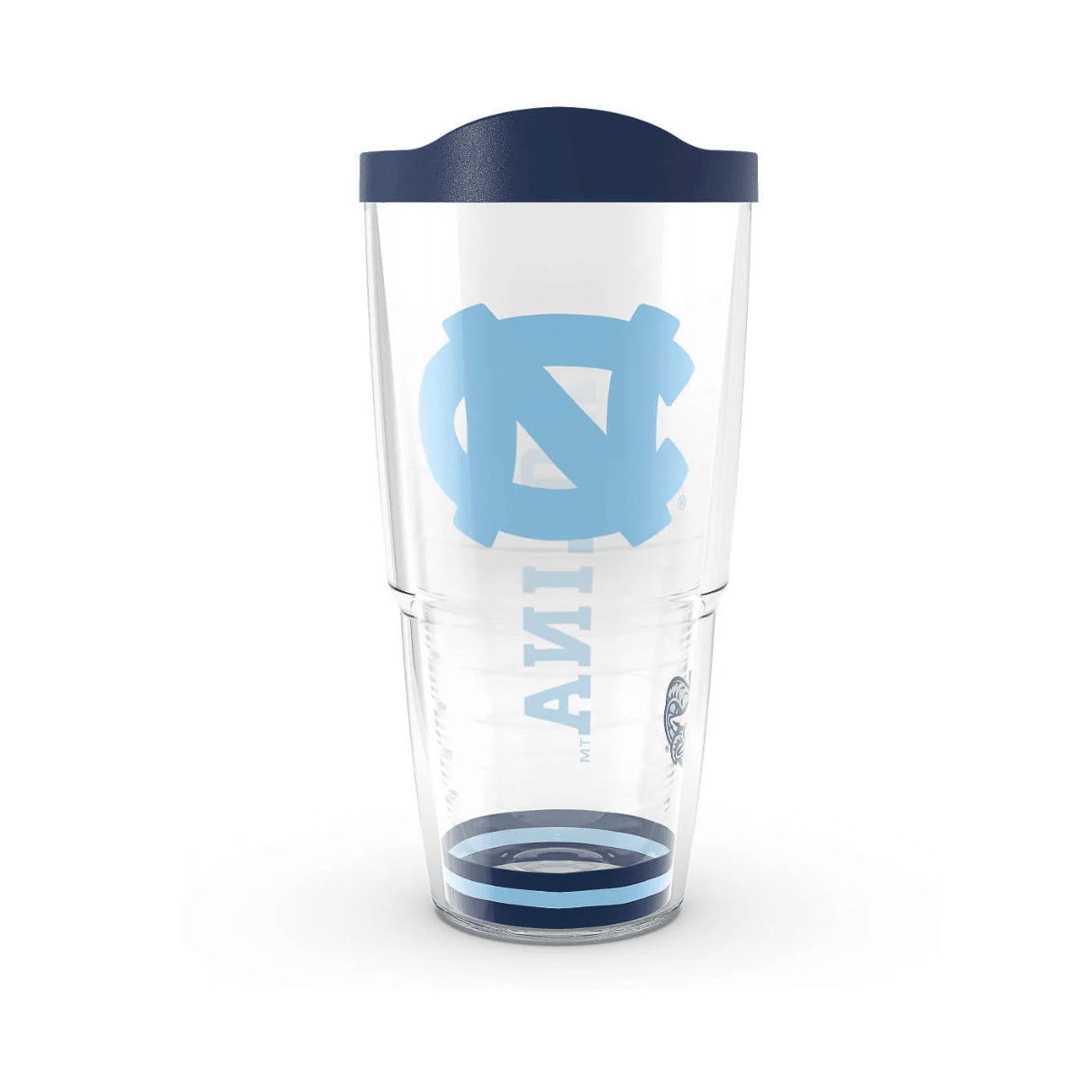 Tervis Tumbler 24 oz North Carolina Tar Heels Arctic Tumbler with Navy Lid - Drinkware