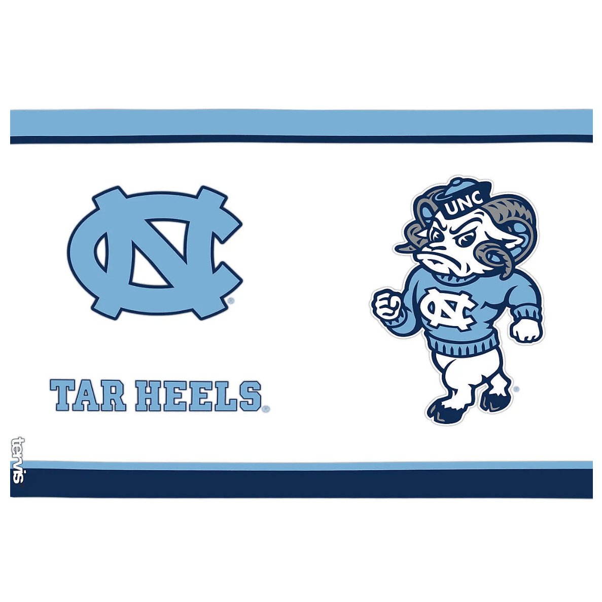 Tervis Tumbler Tervis Tumbler 24 oz Tar Heels Tradition Tumbler with Navy Lid