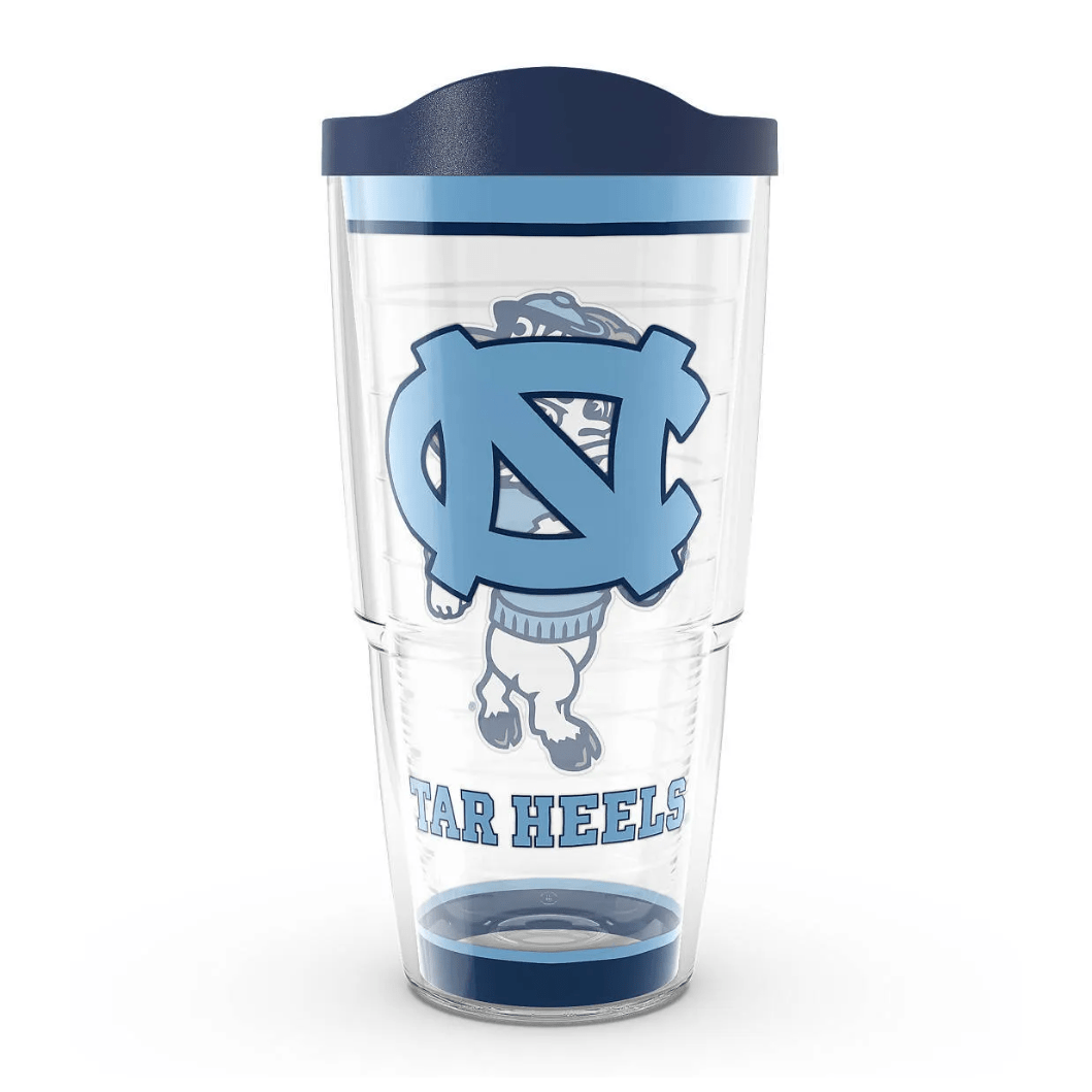Tervis Tumbler 24 oz Tar Heels Tradition Tumbler with Navy Lid ...
