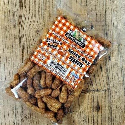 The Peanut Trading Co. Southern Fried Spicy Bay Peanuts 10 oz - Nuts
