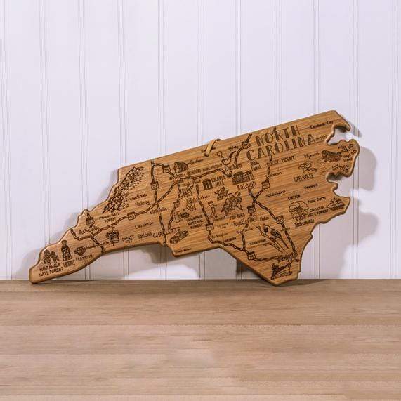 Totally Bamboo Destination North Carolina Bamboo Cutting Board - North Carolina Gifts