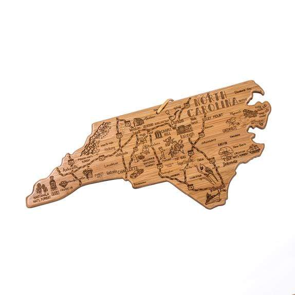 Totally Bamboo Destination North Carolina Bamboo Cutting Board - North Carolina Gifts