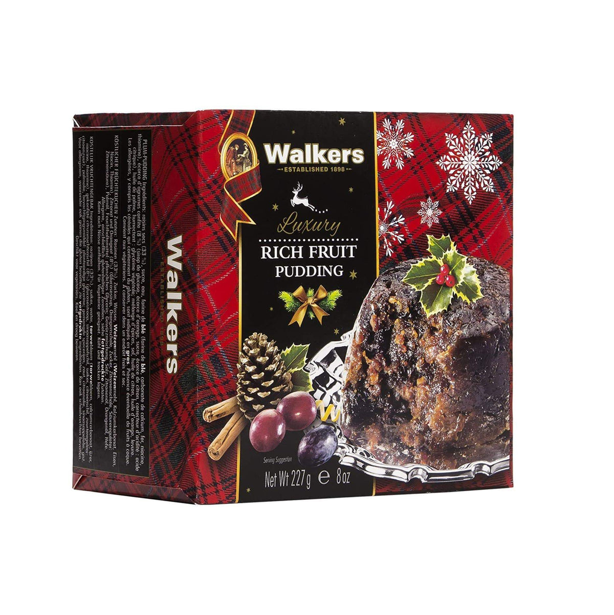 Walker&#39;s Walkers Plum Pudding 8 oz