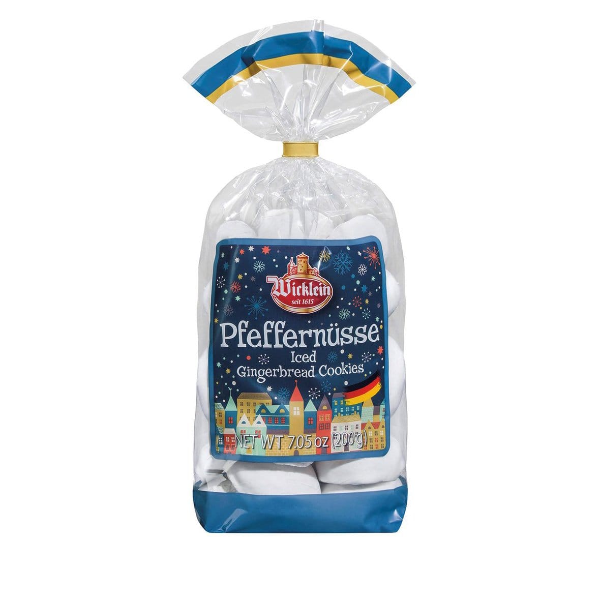 Wicklein Wicklein Pfeffernusse Iced Gingerbread Cookies 7oz