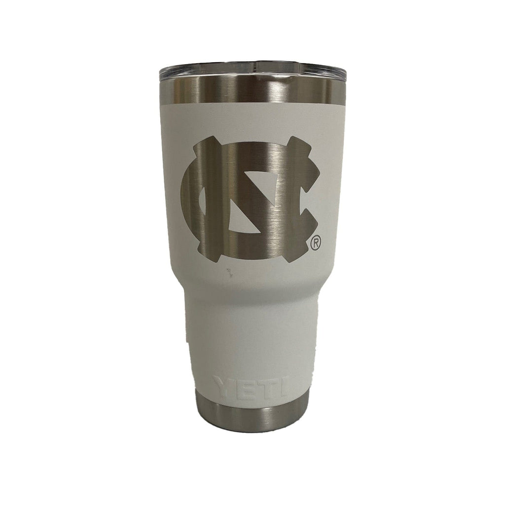 YETI UNC Rambler 30 oz Tumbler White Southern Season